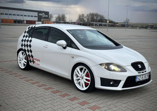 Seat Leon cena 45000 przebieg: 172000, rok produkcji 2010 z Września małe 172